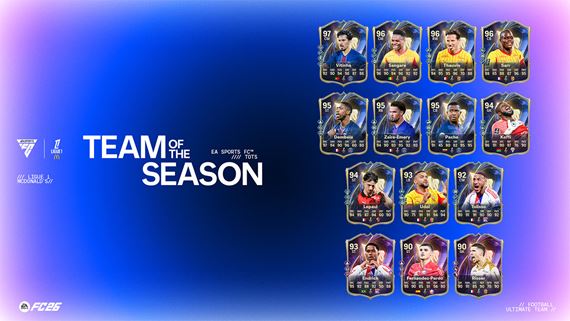 EA SPORTS FC 26 predstavilo Tím sezóny Ligue 1 a Süper Lig, nechýbajú Šulc ani Škriniar